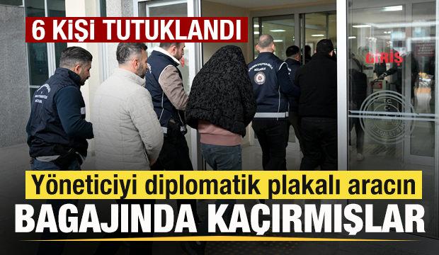 'Casperlar'ın y&ouml;neticisini diplomatik plakayla ka&ccedil;ırmışlar! 6 kişi tutuklandı