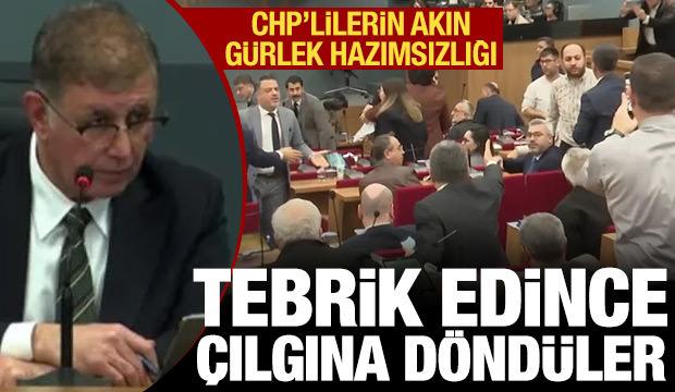 CHP'lilerin Akın G&uuml;rlek hazımsızlığı: Tebrik edince &ccedil;ılgına d&ouml;nd&uuml;ler!