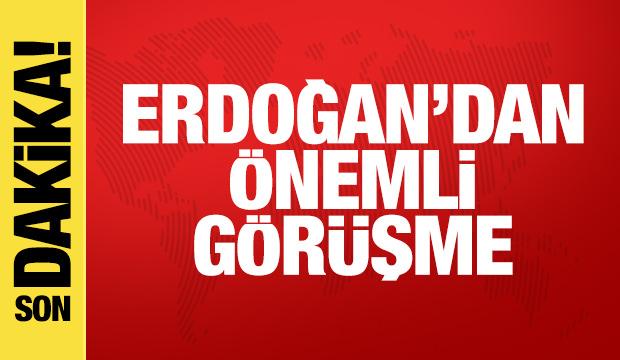 Cumhurbaşkanı Erdoğan ile Sudani arasında &ouml;nemli g&ouml;r&uuml;şme