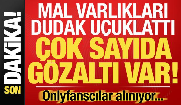 Dev Onlyfans operasyonu: Mal varlıkları dudak u&ccedil;uklattı! &Ccedil;ok sayıda g&ouml;zaltı var...
