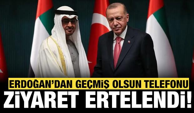 Erdoğan ve Al Nahyan arasında kritik g&ouml;r&uuml;şme!