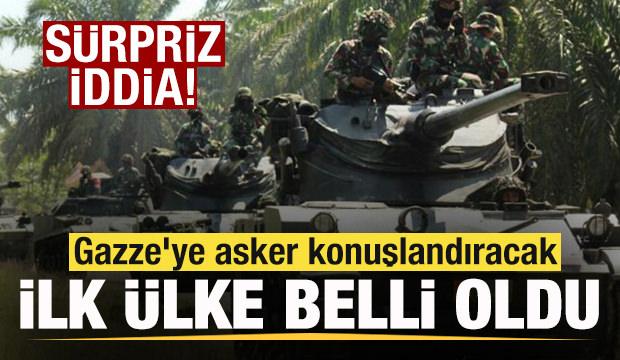Gazze'ye asker konuşlandıracak ilk &uuml;lke belli oldu! S&uuml;rpriz iddia