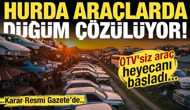 Hurda ara&ccedil;ta b&uuml;y&uuml;k d&uuml;ğ&uuml;m &ccedil;&ouml;z&uuml;l&uuml;yor! &Ouml;TV&rsquo;siz ara&ccedil; umudu yeniden alevlendi!