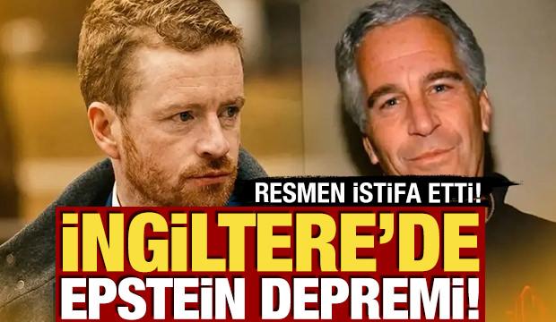İngiltere&rsquo;de Epstein depremi! Resmen istifa etti