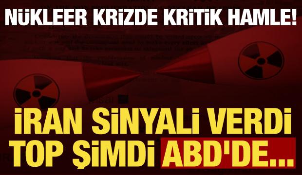 İran'dan n&uuml;kleer taviz sinyali: ABD'ye şartını sundu