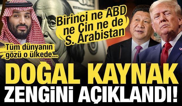 İşte doğal kaynak zengini &uuml;lkeler! Birinci Ne ABD ne &Ccedil;in ne de S. Arabistan...