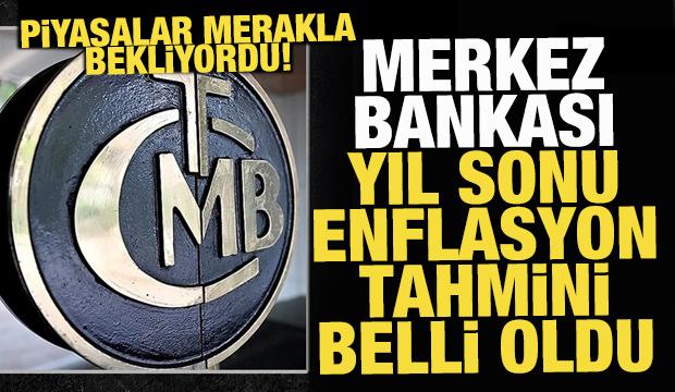Merkez Bankası'nın 2026 yıl sonu enflasyon tahmini belli oldu