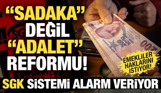 SGK sistemi alarm veriyor: 3600 g&uuml;n prim &ouml;deyenle, 9000 g&uuml;n prim &ouml;deyenin maaşı eşit!