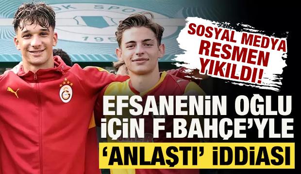 Sosyal medyayı karıştıran 'Galatasaray' iddiası! Efsanenin oğlu Fenerbah&ccedil;e yolunda mı?