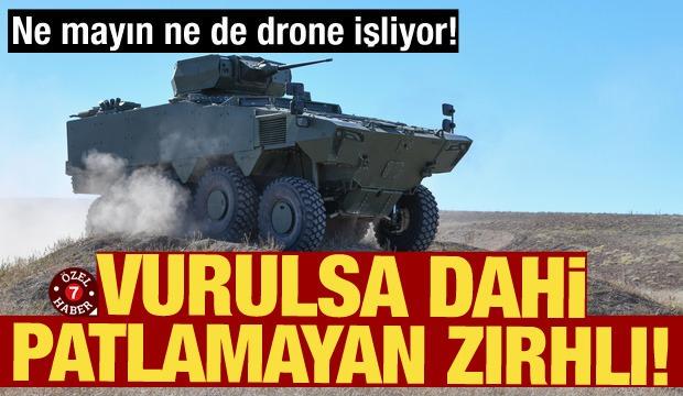 T&uuml;rkiye'nin yeni silahı! Ne mayın nede dron zarar verebiliyor!