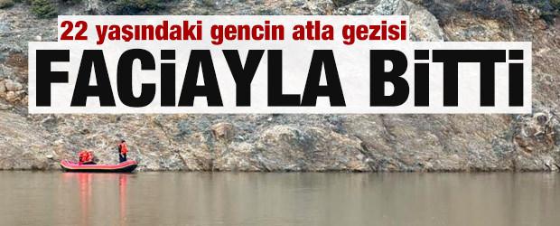 22 yaşındaki gencin atla gezisi faciayla bitti