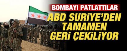Bombayı patlattılar: ABD, Suriye'deki t&uuml;m askerlerini geri &ccedil;ekiyor