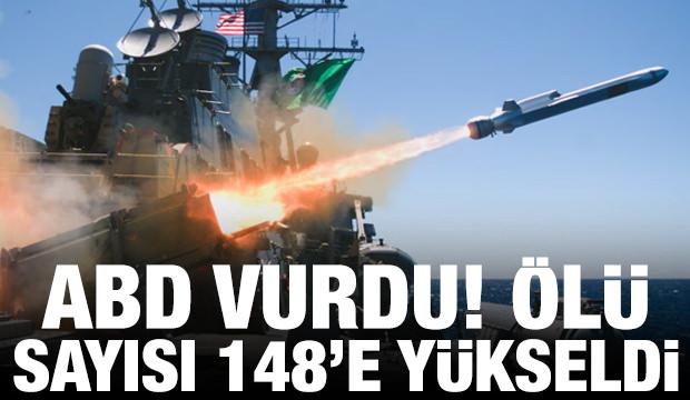 ABD ordusu vurdu! &Ouml;l&uuml; sayısı 148'e y&uuml;kseldi