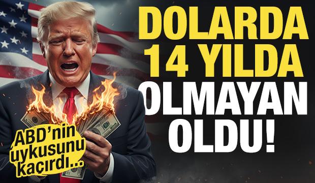 ABD'nin uykusu ka&ccedil;tı! Dolarda 14 yılda olmayan oldu! Uzmanlar uyardı...
