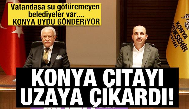 Bazı şehirler belediyecilik yapamazken Konya uzaya uydu fırlatıyor