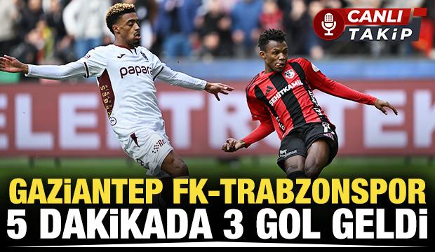 Gaziantep FK-Trabzonspor! CANLI