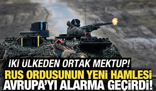 İki &uuml;lkeden ortak mektup! Rusya'nın yeni hamlesi Avrupa'yı alarma ge&ccedil;irdi