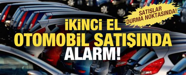 İkinci el otomobil satışında alarm! Satışlar durma noktasında