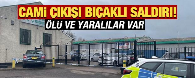 İngiltere'de cami &ccedil;ıkışı bı&ccedil;aklanan 3 kişiden biri &ouml;ld&uuml;