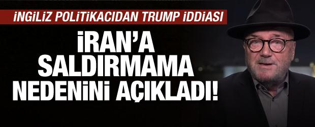 İran&rsquo;a saldırırsa maddi g&uuml;c&uuml;n&uuml; kaybeder: İngiliz politikacıdan Trump iddiası