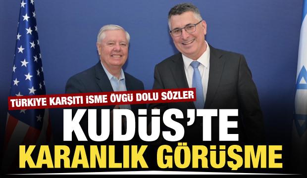 İsrail'e giden ABD'li Senat&ouml;r Graham'a g&uuml;zelleme