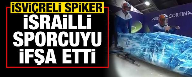 İsvi&ccedil;reli spiker, soykırım destek&ccedil;isi İsrailli sporcuyu ifşa etti