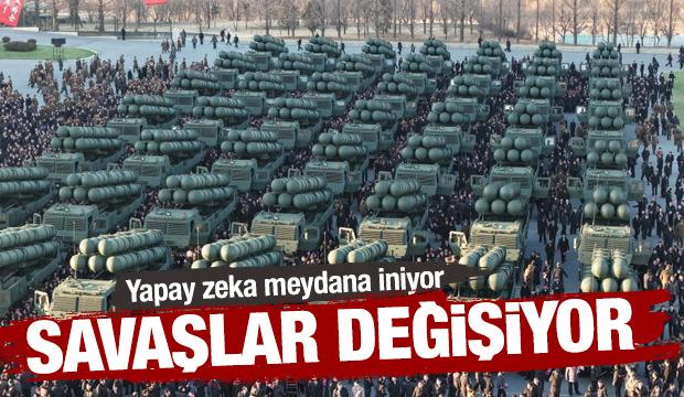 Kuzey Kore yapay zeka destekli yeni roketatar sistemlerini d&uuml;nyaya tanıttı