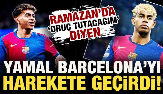 Lamine Yamal 'Oru&ccedil; tutacağım' dedi! Barcelona manevi destek sağlayarak takdir topladı