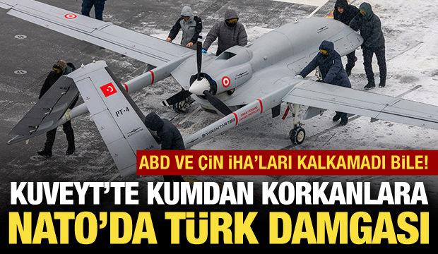 NATO tatbikatına TB-3 damgası! ABD ve &Ccedil;in İHA'ları kalkamadı