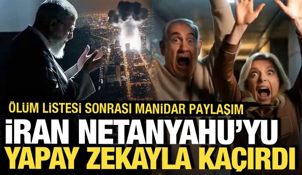 Netanyahu&rsquo;yu yapay zeka ile ka&ccedil;ırdılar: İran&rsquo;dan yeni propaganda videosu