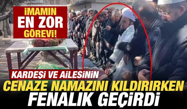 Nevşehir'de imamın en zor g&ouml;revi: Cenaze namazını kıldırırken fenalık ge&ccedil;irdi