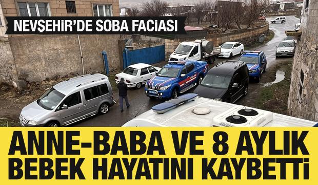 Nevşehir'de soba faciası: Aynı aileden 3 kişi &ouml;ld&uuml;