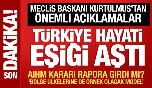 Numan Kurtulmuş'tan ter&ouml;rs&uuml;z T&uuml;rkiye mesajı: T&uuml;rkiye hayati eşiği aştı