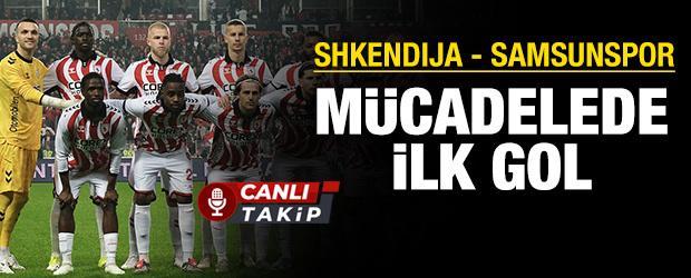 Shkendija - Samsunspor! CANLI