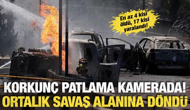 Şili'de doğal gaz taşıyan kamyon patladı! En az 4 &ouml;l&uuml;, 17 yaralı