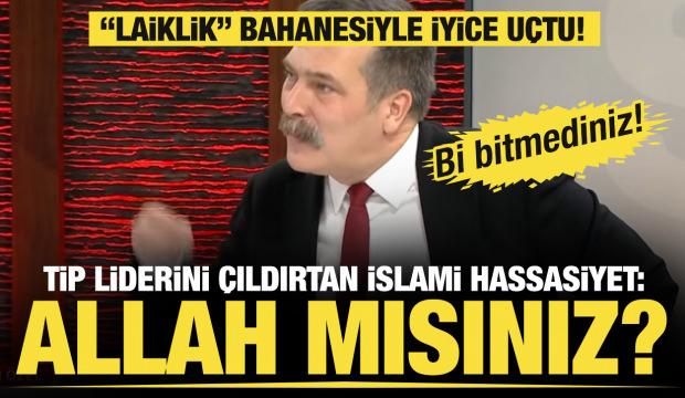TİP'li Baş Ramazan etkinliklerine &ccedil;ıldırdı: Allah mısınız?