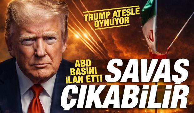 Trump'tan İran'a askeri m&uuml;dahale sinyali: Sınırlı saldırı masada