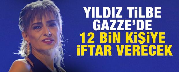Yıldız Tilbe Gazze'de 12 bin kişiye iftar verecek