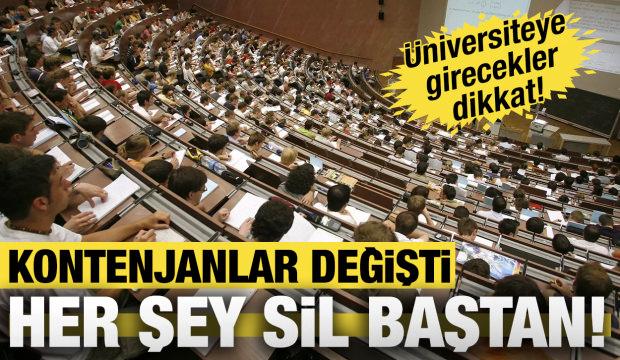 YKS'de hukukta kontenjan azaldı, yapay zekada arttı!