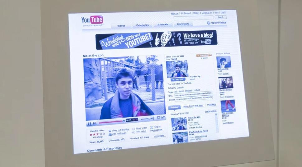 YouTube tarihinin ilk videosu artık m&uuml;zede!