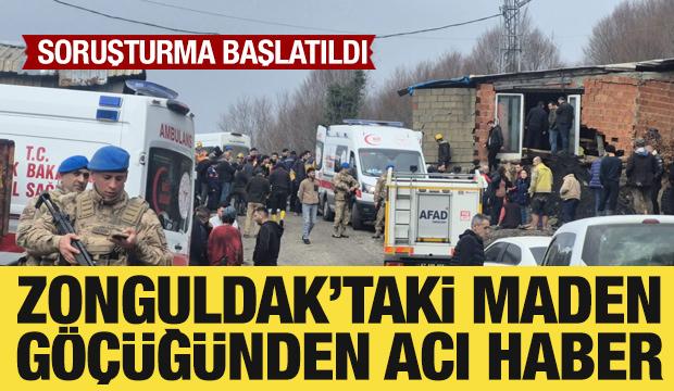 Zonguldak'taki madenden acı haber: 2 iş&ccedil;i &ouml;ld&uuml;! Soruşturma başlatıldı