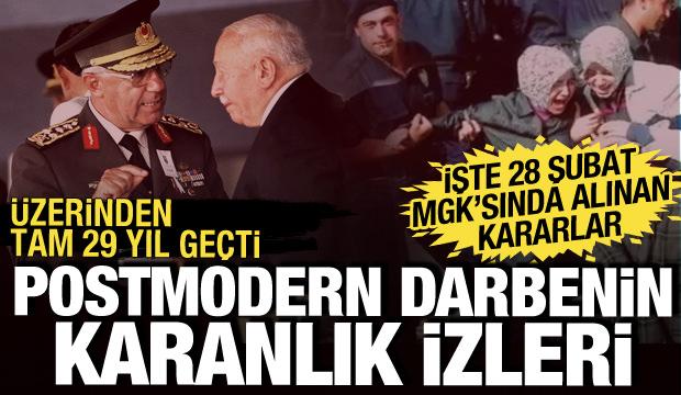 28 Şubat 1997'deki Milli G&uuml;venlik Kurulu (MGK) toplantısının &uuml;zerinden 29 yıl ge&ccedil;ti