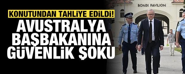 Avustralya başbakanına g&uuml;venlik şoku: Konutundan tahliye edildi!