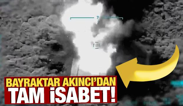 Bayraktar AKINCI'dan MAM-L m&uuml;himmatı test atışında tam isabet