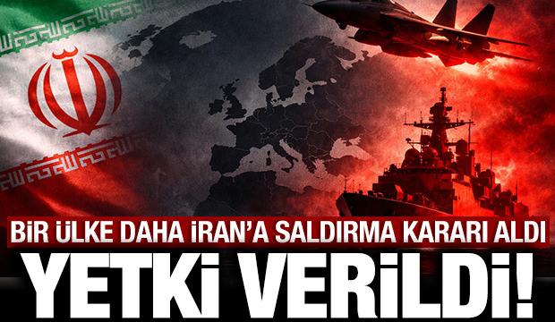 Bir &uuml;lke daha İran'a saldırmaya hazırlanıyor: "Yetki verildi" deyip, duyurdular!