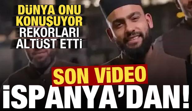 Celal Karat&uuml;re d&uuml;nyayı sallamaya devam diyor! Son video İspanya'dan geldi...