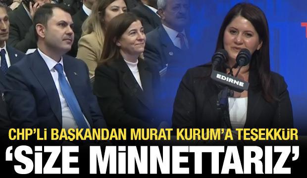 CHP'li Belediye Başkanı Gencan'dan Murat Kurum'a teşekk&uuml;r: Size minnettarız