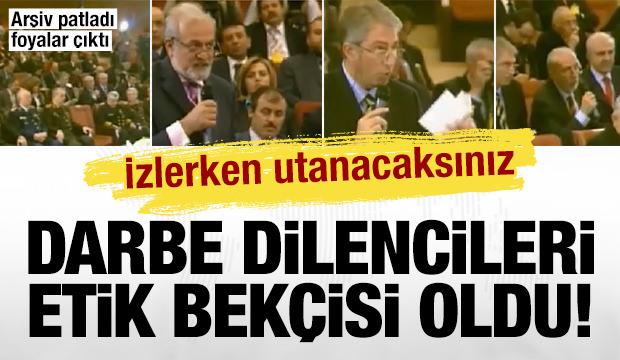 Darbe dilencileri etik bek&ccedil;isi oldu! Arşiv patladı foyalar &ccedil;ıktı