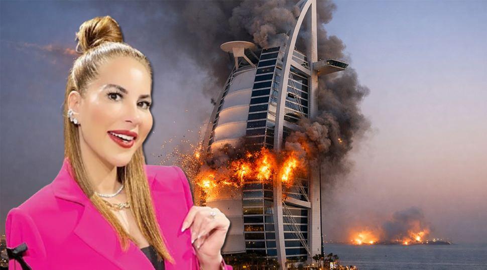 Dubai'ye yerleşmişti: F&uuml;ze saldırısı sonrası Pınar Kerimoğlu'ndan korku dolu a&ccedil;ıklama!