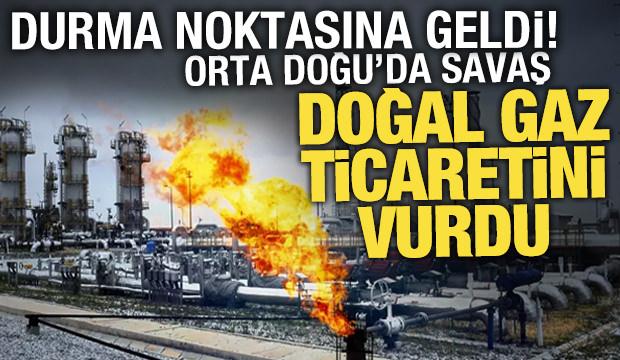 Durma noktasına geldi! ABD ve İsrail'in İran operasyonu doğalgazı da etkiledi